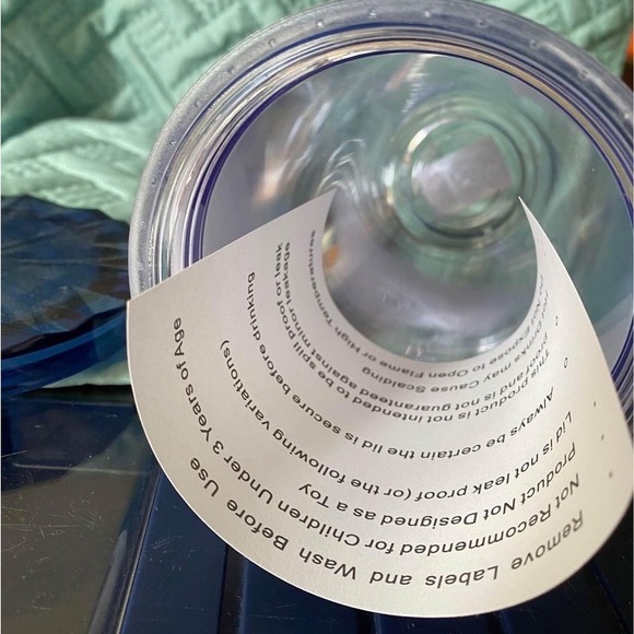 Starbucks Disney 60th anniversary diamond cold Tumblr 16 oz grande blue NEW - Picture 9 of 9